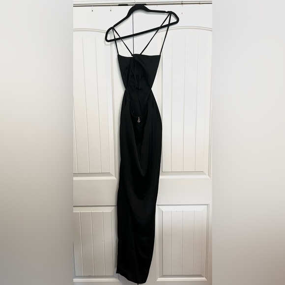 Nookie Stella Cut Out Gown in Black - Picture 6 of 9